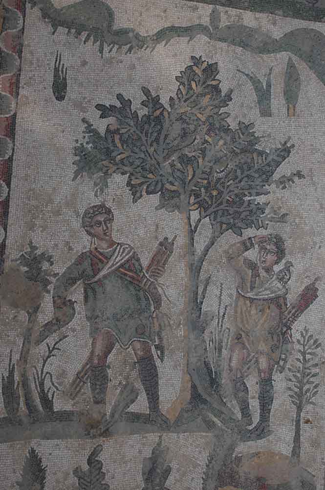 56 - Italia - Sicilia - Piazza Armerina - villa romana de Casale - mosaico
